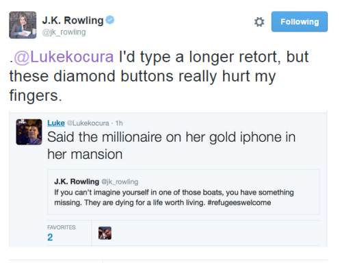 knitmeapony:  danceacrossmymemory:  homolesbians:  rbertdowneyjr:  DID EVERYONE SEE THIS  Originally posted by manicsuccessive  Jfc it’s not like JKR came out of the womb clutching the first draft of Harry Potter, have people forgotten that she’s