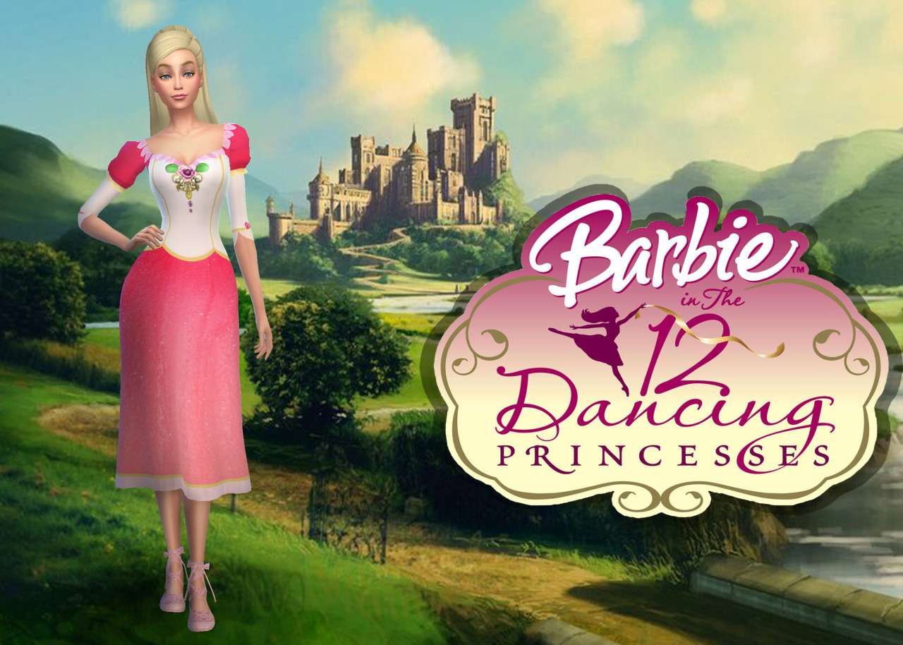 Radioaktiv Harmoni opfindelse Stardust Sims 4 — BARBIE IN THE 12 DANCING PRINCESSES - BALLET GOWN