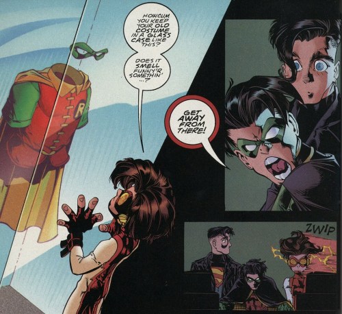 wordsofdiana:This is possibly my favorite Tim moment of all time (it’s pre-retcon punch) because in 