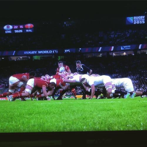 England vs Wales - Rugby time #brambystyle #barcelona