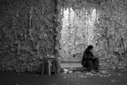 eastberliner:hongkong protests VI , 2014 