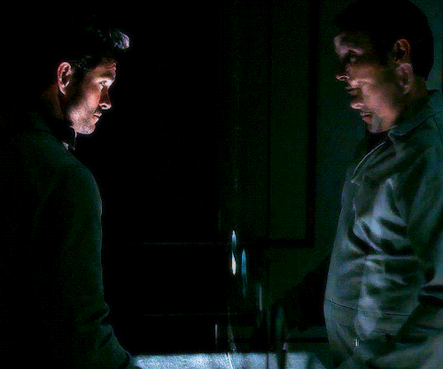 He Sees The World Differently Than We Do, He's Like A Fallen Angel, He Just Sees The Opposite. He Sees