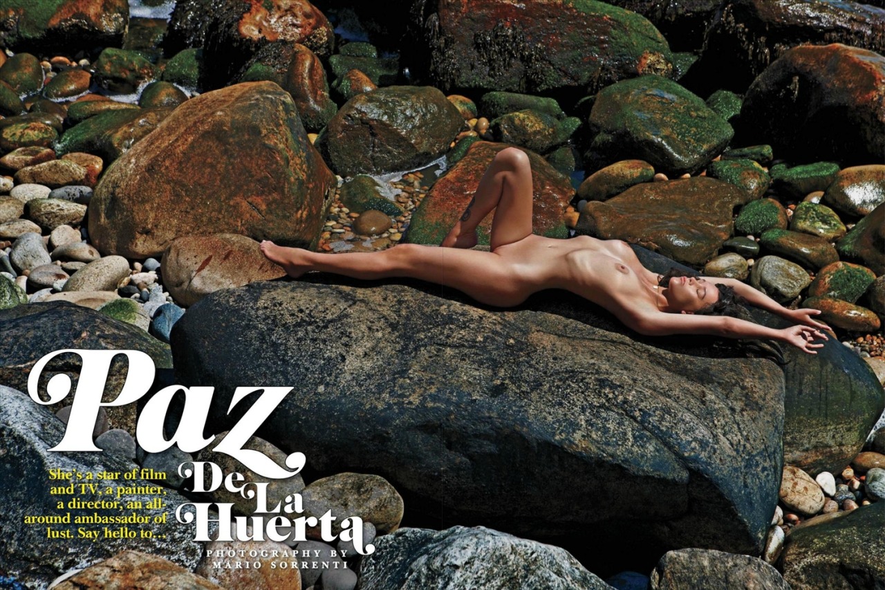 Paz De La Huerta // Playboy, Jan/Feb 2013