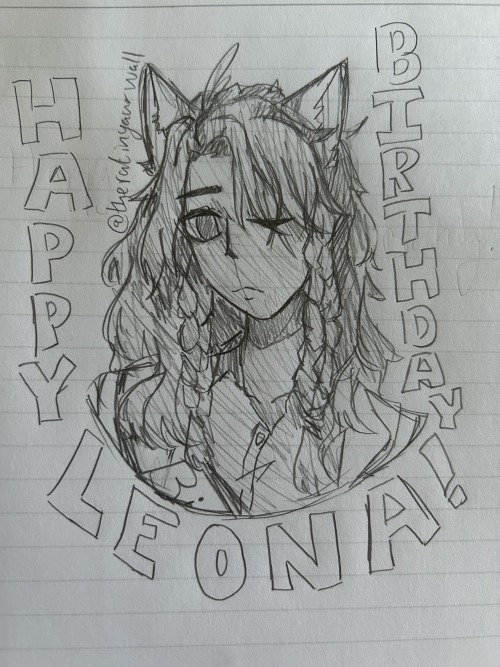 HAPPY BIRTHDAY LEONAAAAA