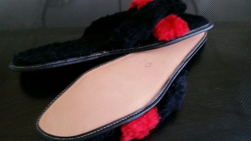 slipperlover2011: Todays new arrivals .. some excellent vintage spanking slippers bought off ebay .