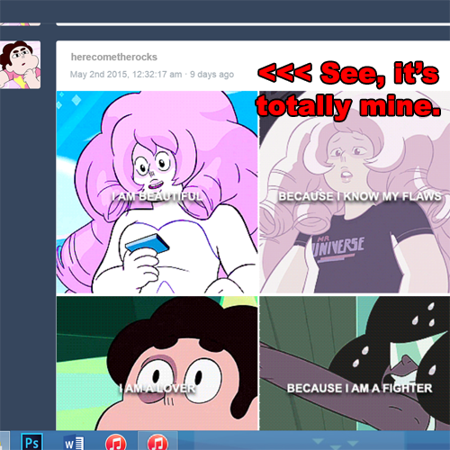 Hey cool SU people,Heads up: This is my photoset. I created it, I literally have the psd files that 