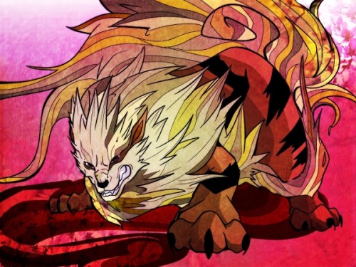 alternative-pokemon-art:  Artist Arcanine by request.