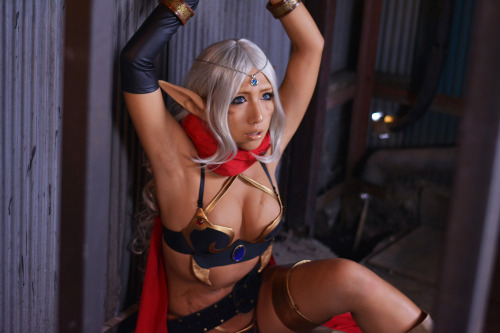 Cosplay Girl Nonsummerjack (Dark Elf) (Eternal Darkness) 1-9