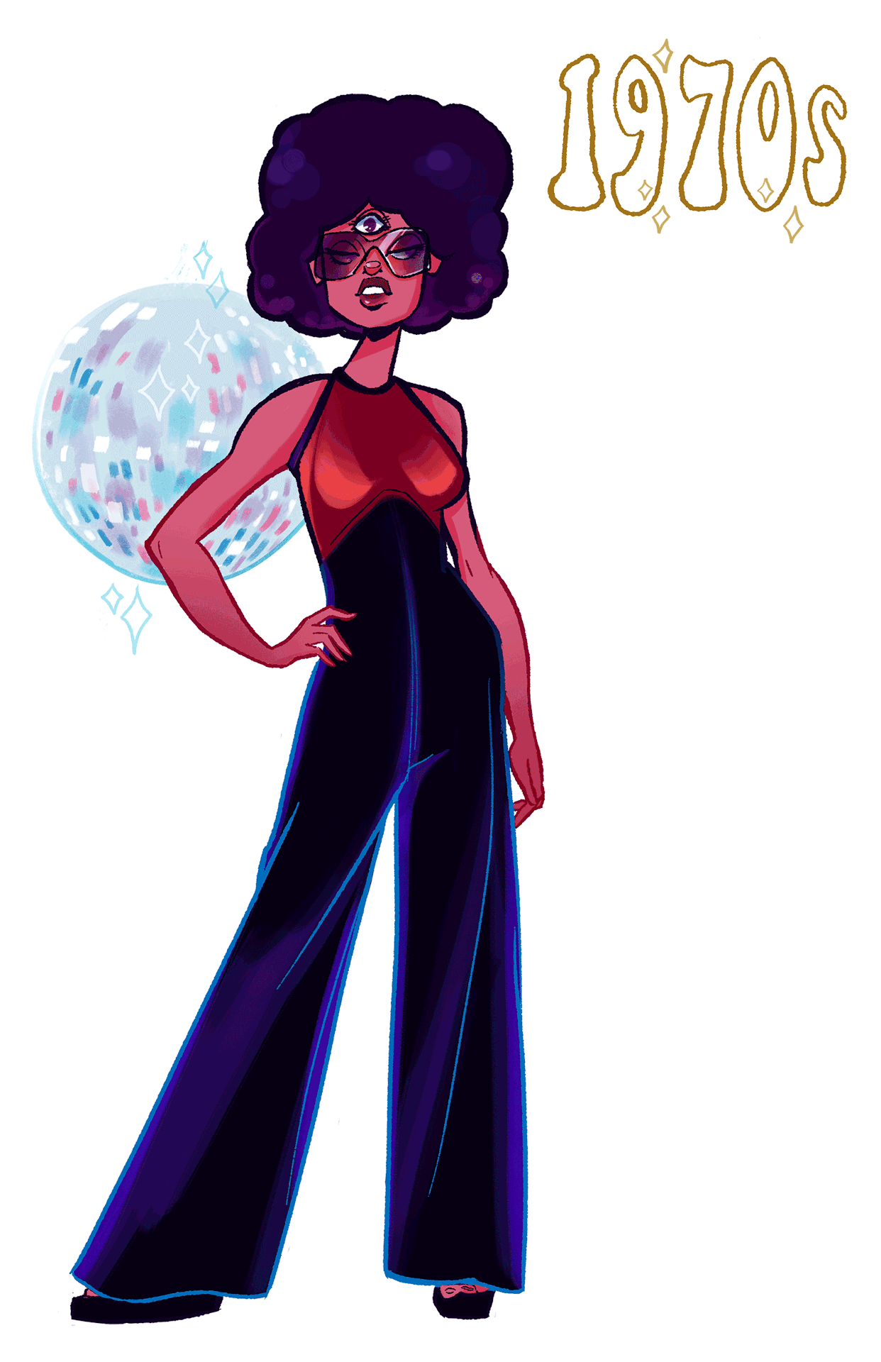 kathudsonart:  I might do more fusions… thinking 1880s Opal and 1990s Stevonnie.