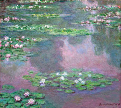 lonequixote:  Water Lilies (1905) by Claude Monet (via @lonequixote) 