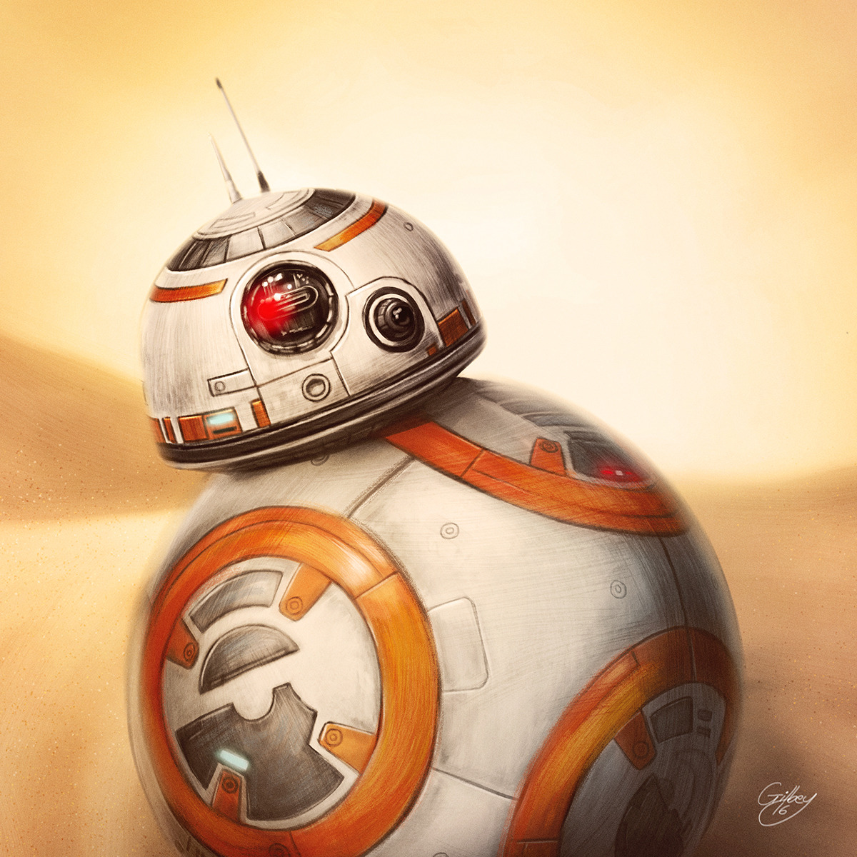 imthenic:  Star Wars: The Force Awakens Portraits by Sam Gilbey 