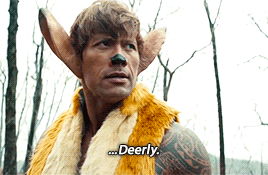 explicitly-violent:Dwayne The Rock Johnson stars in Disney’s Bambi