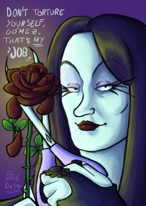 I Fucking Love Morticia Addams