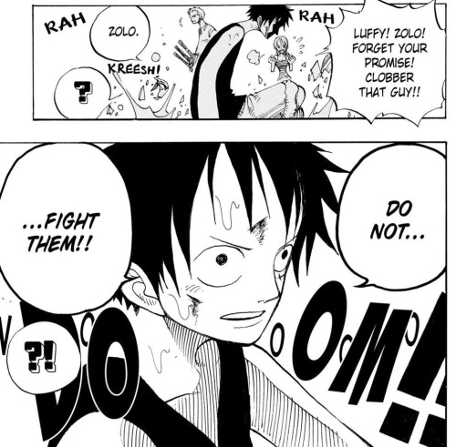 I've Been Thinking About The Whiskey Peak Luffy Vs Zoro Fight And How Nothing Is Truly Finished Or Contained