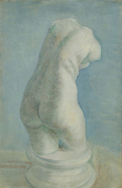 eerin-deactivated-deactivated20:Plaster cast of a woman’s torso, both painted by Vincent van Gogh.