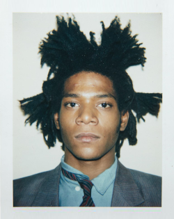 artimportant:  Today August 12, died Jean-Michel Basquiat in 1988 (aged 27). (Photo by Andy Warhol, 1982) 