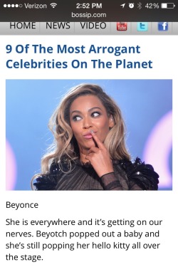 afloweroutofstone:  I’m sensing a pattern here  &ldquo;#LMAO white people cannot stand someone being more famous and successful then them clearly&rdquo; Yeah, because Bossip.com is totally run by white people.