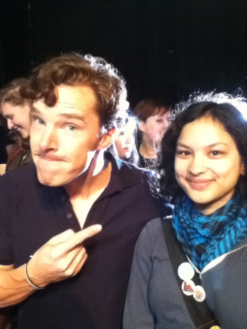londonphile:come-take-a-tumble-with-me:Here we go! After I told Cumberbatch that I was ridiculously 