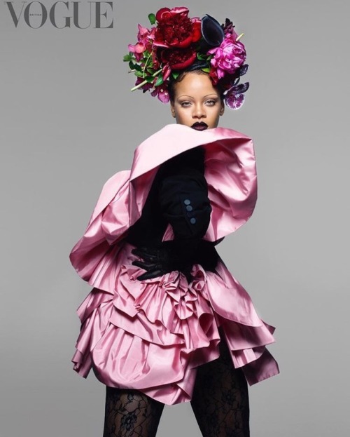 RIHANNA x BRITISH VOGUE -September 2018 Edition 1966mag.com