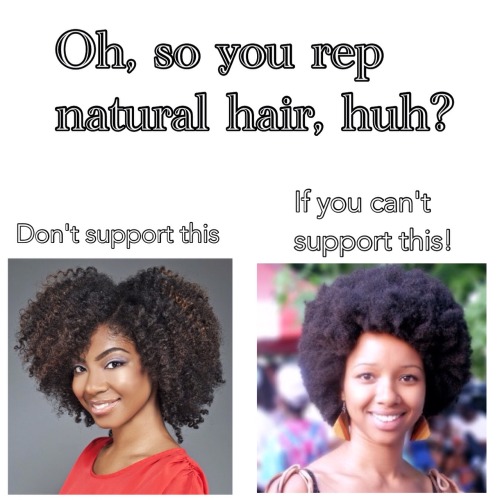 mmmyeahgibson:  blackmilitantmessiah:  kingomd:  dcbebloggin:  pinkcookiedimples:  Texture Appreciation still needs a bit fixing. If you’re apart of the Natural Hair Movement, you have to support all textures, and yes that includes 4c.  ^^^^^^ shall