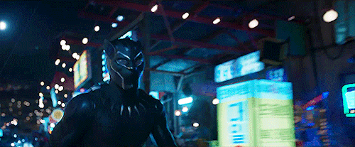 Porn photo tony-starkes:  The Black Panther Suit