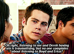 dylanships:   Teen Wolf AU: Everything is the pack teasing each other and nothing hurts.  giveaway prompt fill for wolfbackliss 
