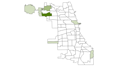 I made some more Chicago language maps just for kicks! Note: The dataset I used shows the head count