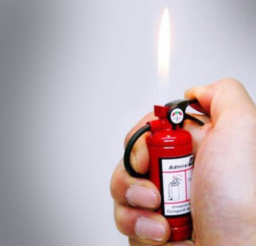 odditymall:  Fire Extinguisher Lighter   porn pictures