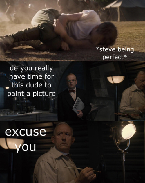 thewintersoldiersbutt:  Avengers in a Nutshell: Captain America  View more: Thor