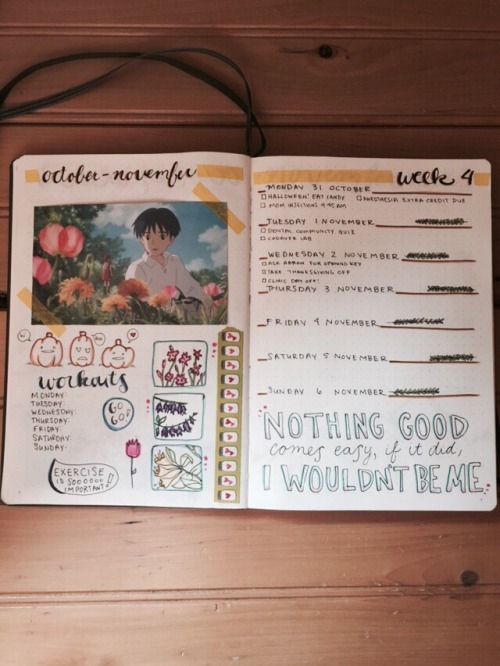 heyheyanna:My bullet journal so far.