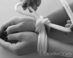 dare-master:  How To Tie A Double Rope Cuff porn pictures