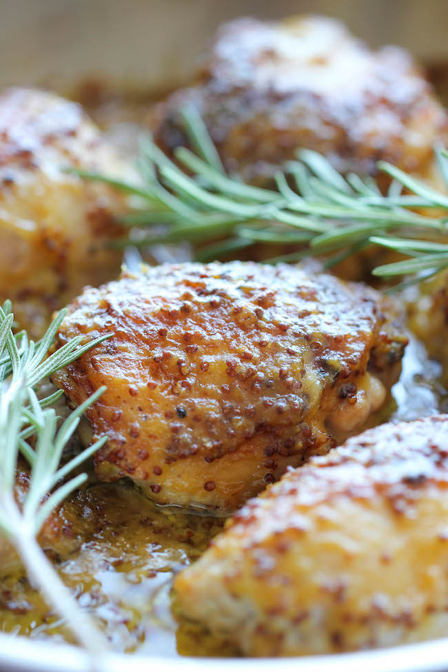 do-not-touch-my-food:  Baked Honey Mustard Chicken