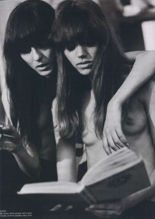 Porn Pics lelaid:  Irina Lazareanu & Freja Beha