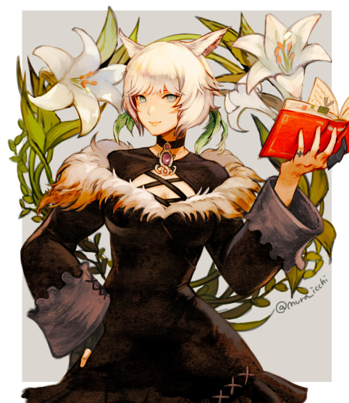 muraicchi: Y'shtola fanart FFXIV