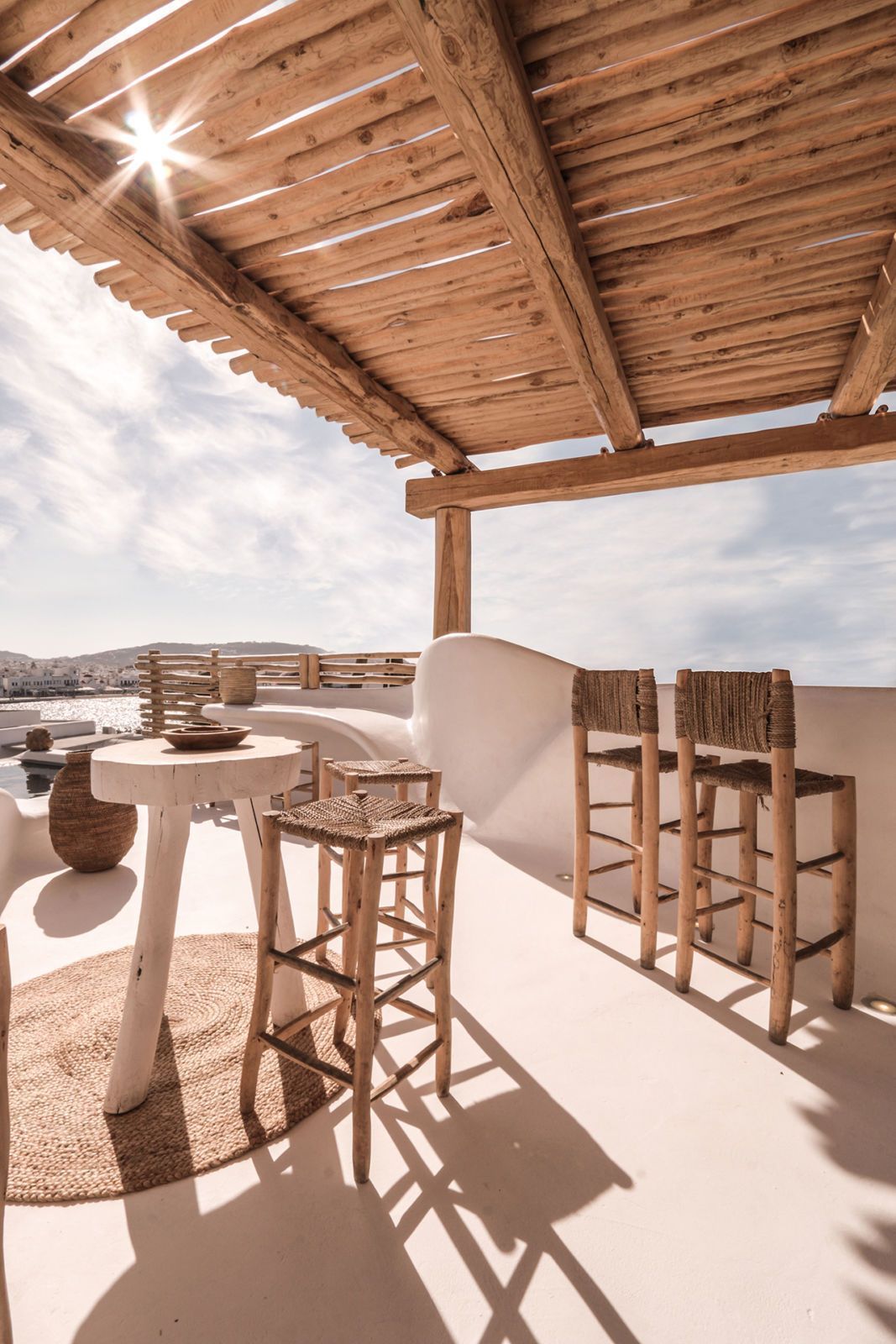 mensministry:   “My Cocoon” Hostel, Mykonos island in Greece, The First Japanese-Inspired