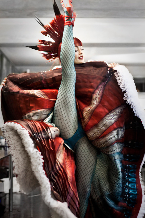 mimbeau:  Jean Paul Gaultier  / Psykko Tico /   Photo   James Bort 