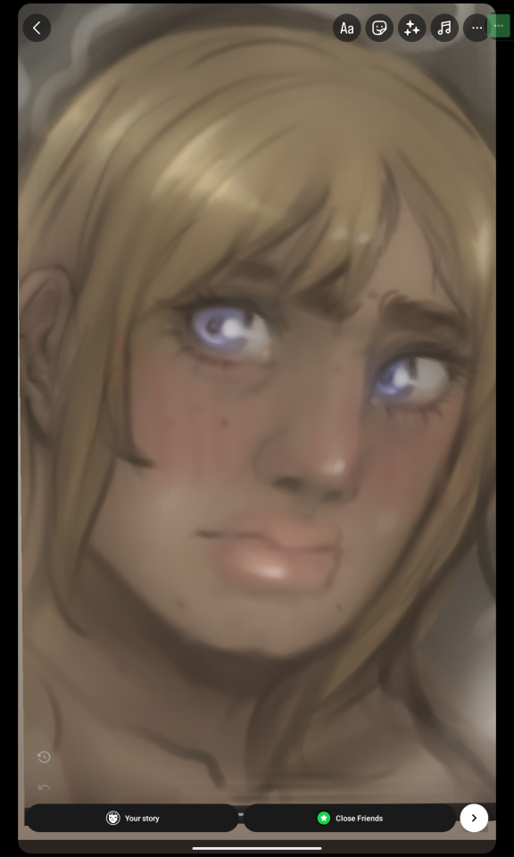 Out Of Boredom I Decided To Give Her More Reflections. I Think She Looks More Dreamy This Way. You Can