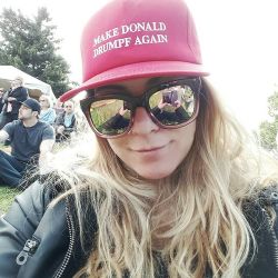 How I roll into the Lilac Festival&hellip; Ha. The hate that I am getting for this hat is unreal. I love it! #makedonalddrumfagain #letsmakeamericagreatagain by londonandrews