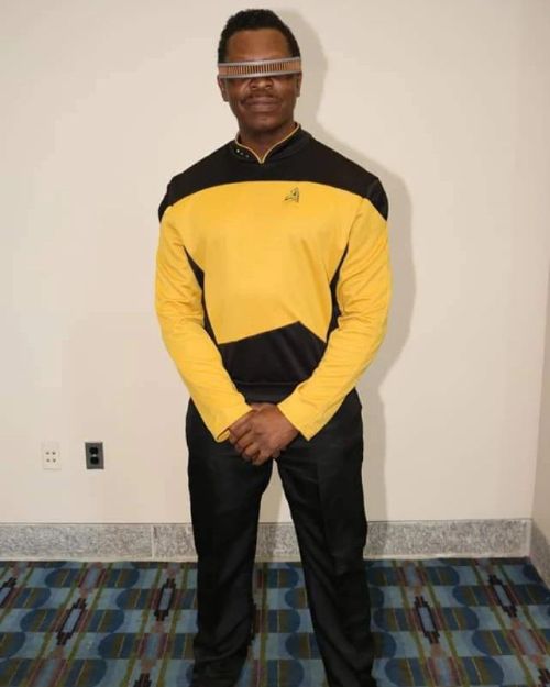 Geordi LaForge Courtesy of @nerdcaliber  #GeordiLaGorge #geordi #startrekthenextgeneration #startrek