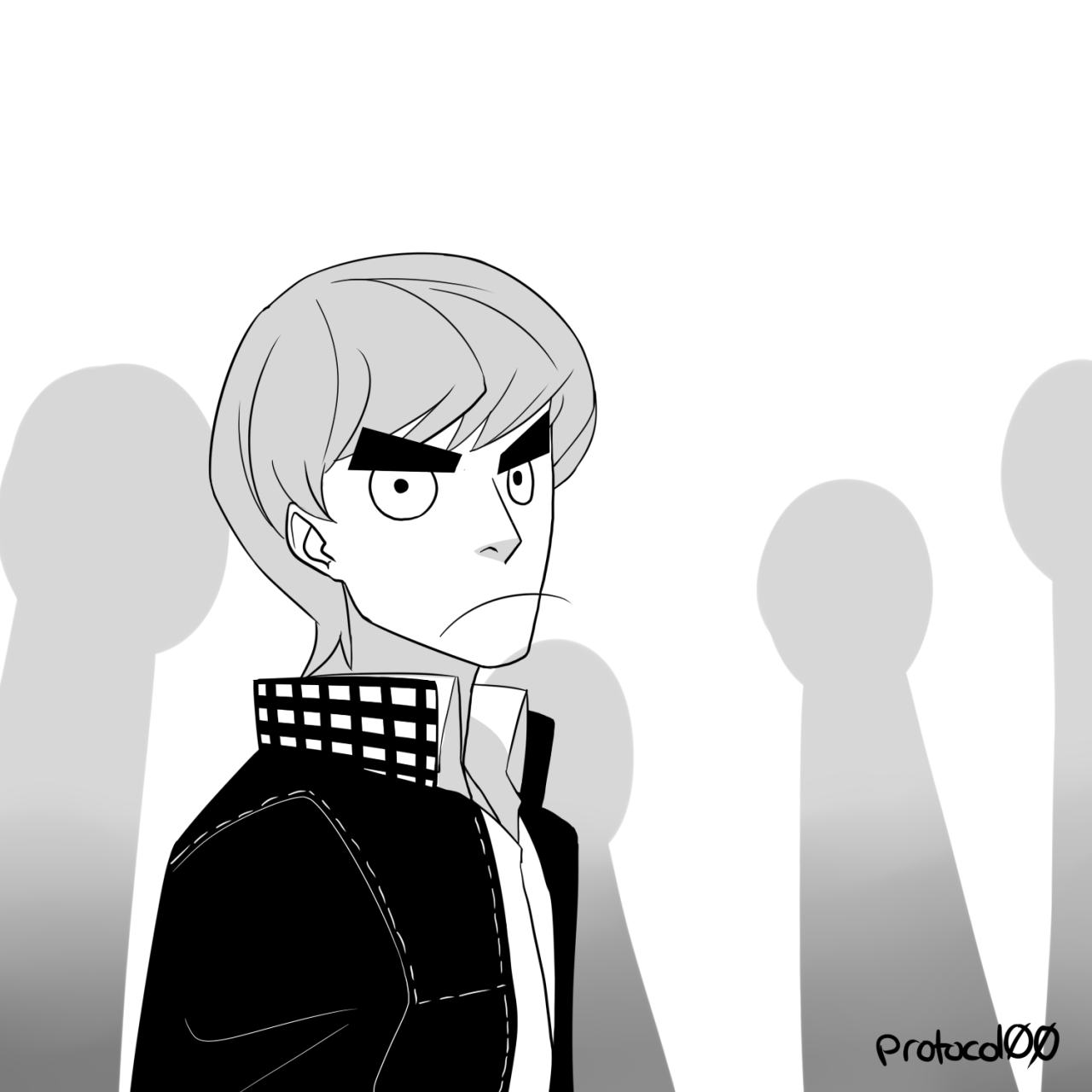 Protocol00 The Blue Light At End Of The Persona 5 Teaser Was Really 