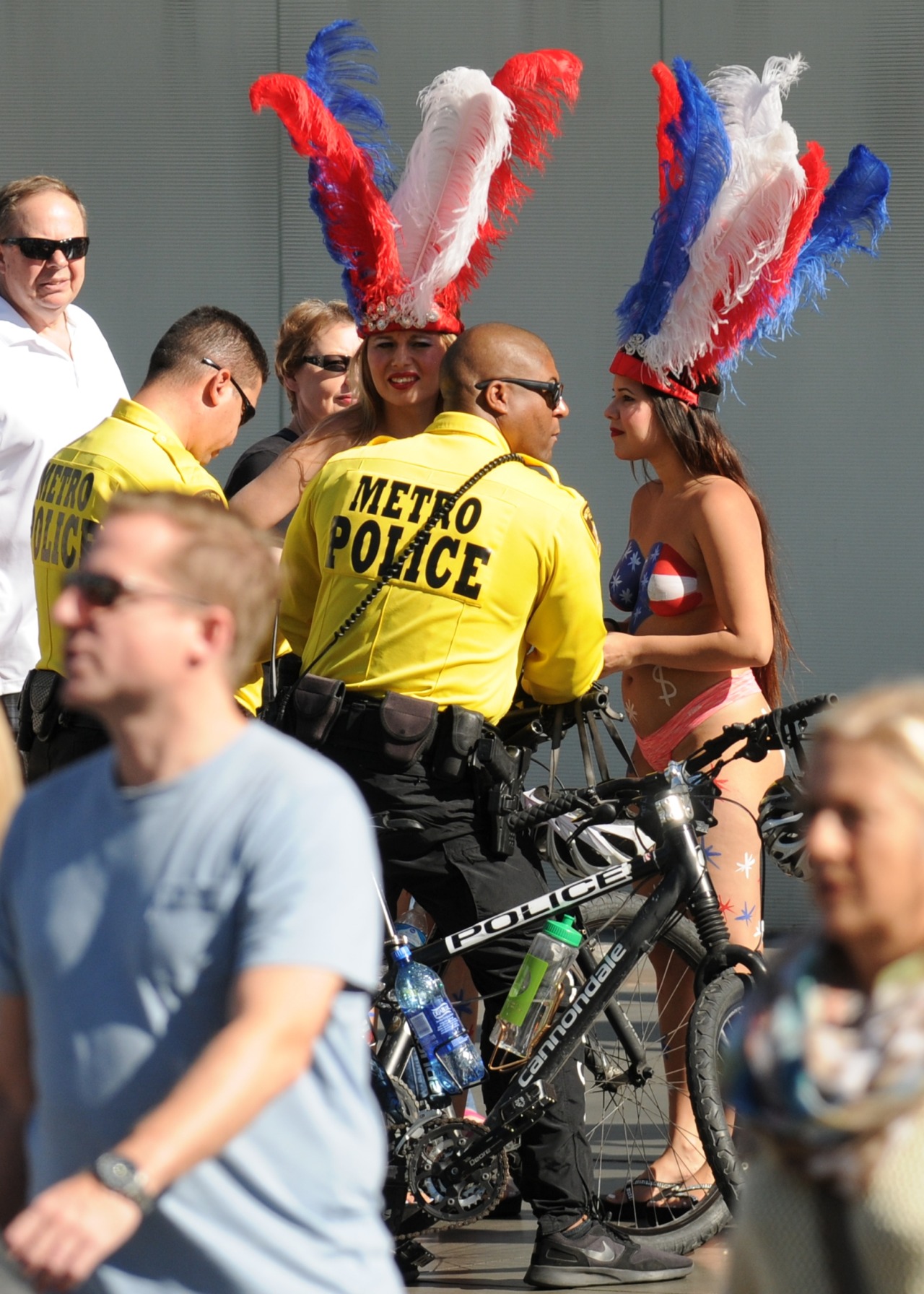I wonder why the cops were hassling these 2.