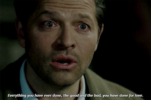 starlightcastiel: I know how you see yourself, Dean.You see yourself the same way our enemies see yo