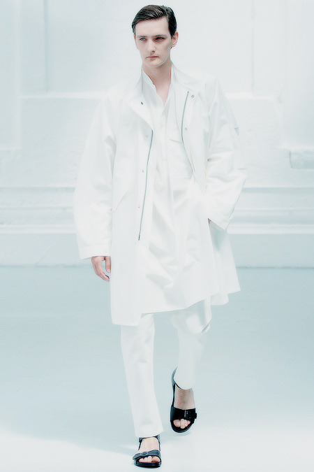 valleyblack:  9thspace:  Yannick Abrath, Christophe Lemaire SS15 Men  high fashion inspiration