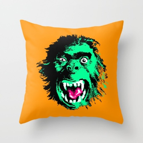 APEZILLA2B (2013) Recolored Throw Pillow