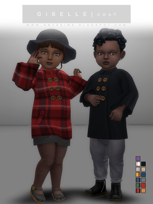 Download Over Here | read more TODDLER GISELLE COATAn edit for the base game gift sweater separate