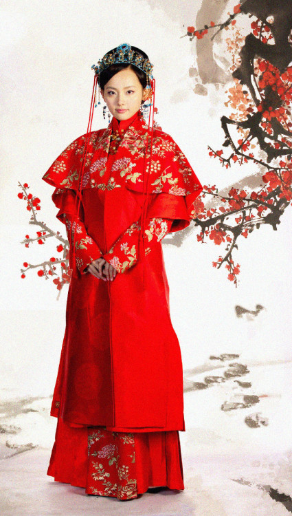 blisschild: mingsonjia: evy-l: mingsonjia: In traditional Chinese culture, the color for wedding is 