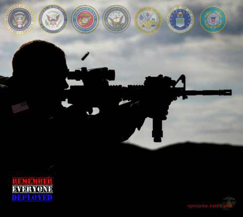 militarymom:opsmarine:It’s Friday! You know what to do! Remember Everyone Deployed!Wear RED!