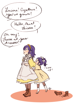 garbagebird:  aunt lissa, uncle lon’qu,