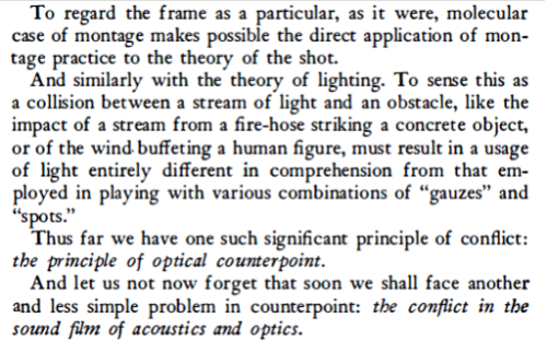 Sergei Eisenstein, ‘The Cinematographic Principle and the Ideogram’.