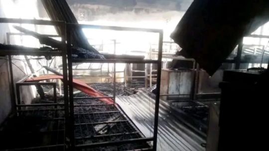 Fire Destroys Dormitory and Classrooms in a Nandi Secondary School